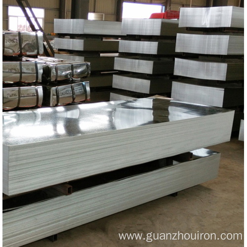 JIS G3302 SGCC G40-G90 Hot-Dipped Galvanized Steel Sheet